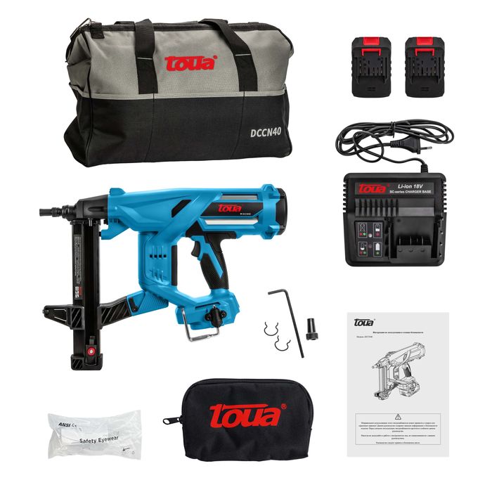 Аккумляторный монтажный пистолет toua DCCN40