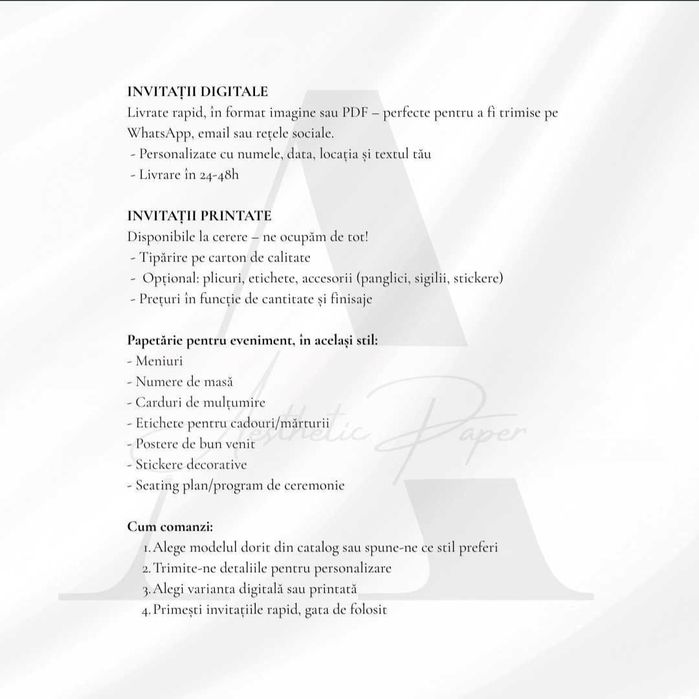 Invitații digitale/mărturii-nuntă/botez/cununie/save the date/majorat