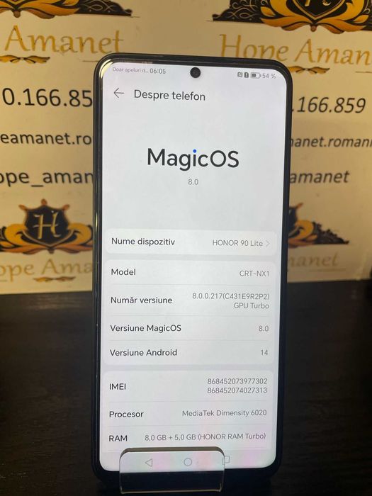 Hope Amanet P10/Honor 90 Lite
