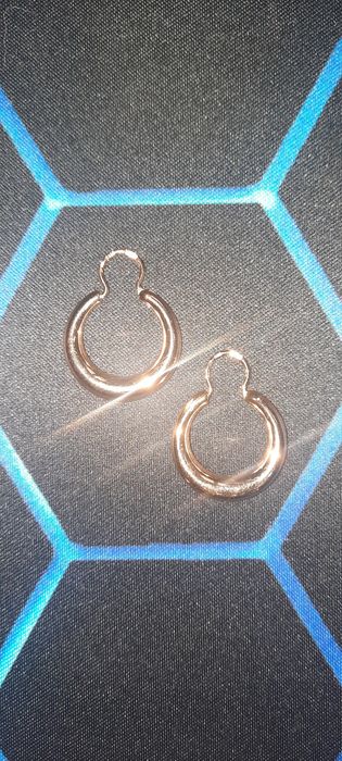 Серьги золотые, Калачи