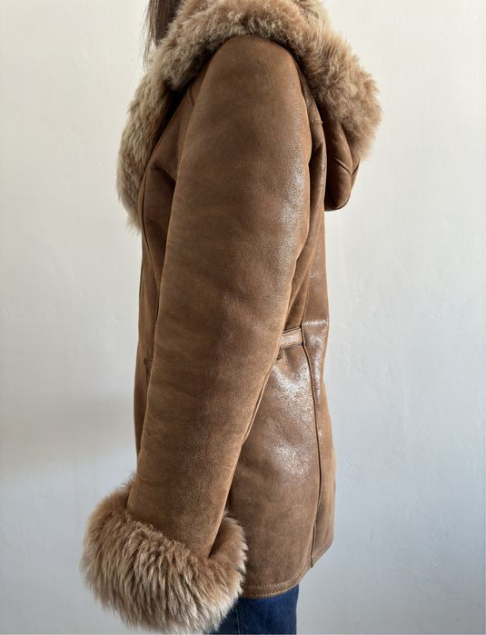 Cojoc damă din blană naturală de oaie