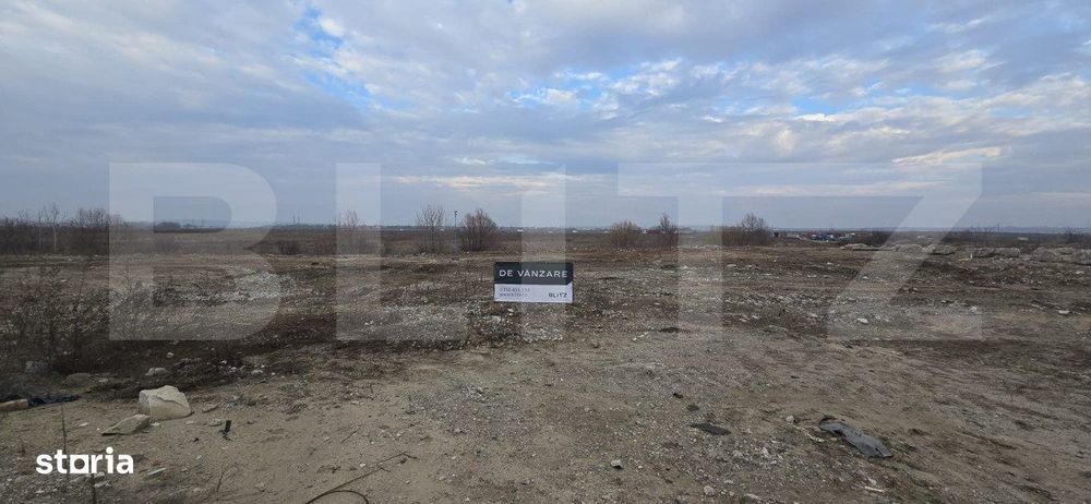 Teren intravilan, 9000 mp, Posibilitate parcelare, zona Drumul Industr