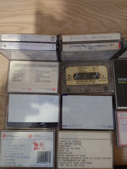 Casete audio Depeche Mode