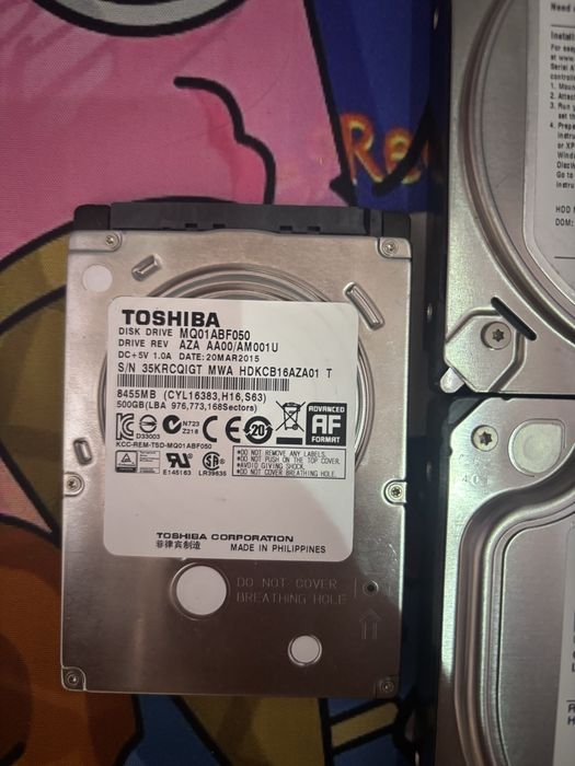 Жесткие диски hdd и ssd