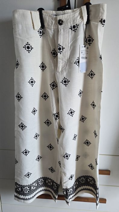 Зара панталон лен М