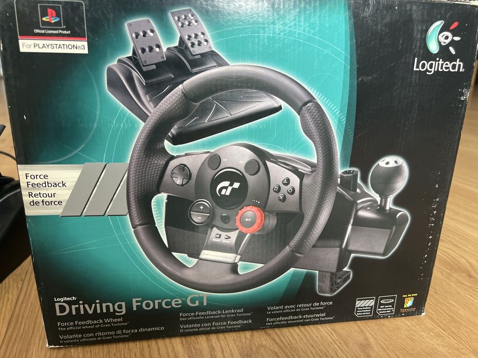 Игровой руль Logitech Driving Force GT (PS3 / PC), Force Feedback