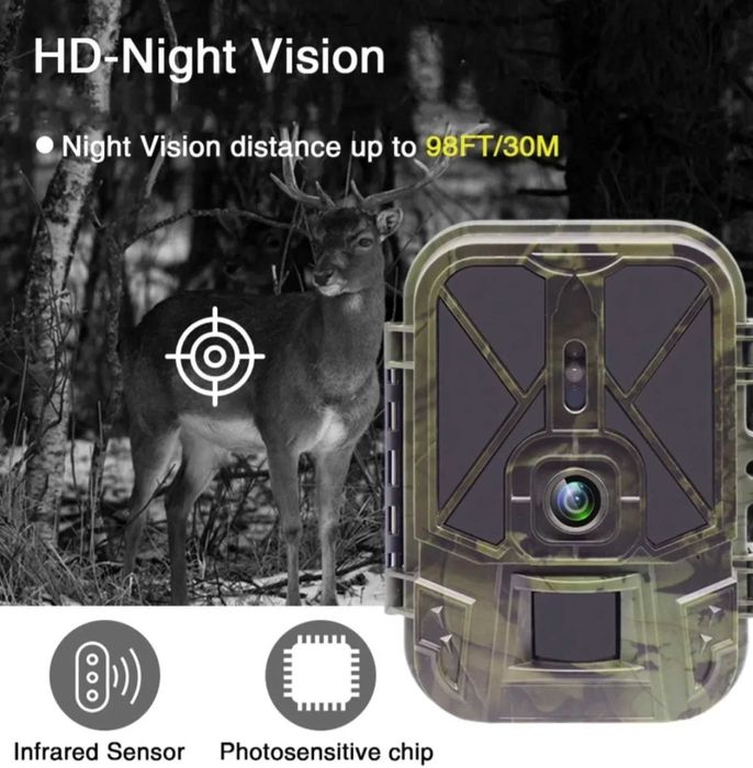 Ловна камера HC940 PRO 4G с вградена батерия и слот за SIM карта