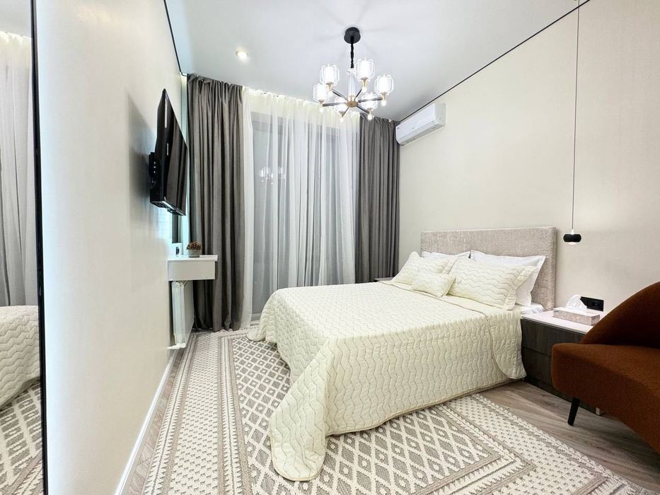 2-комнатная 46 м² — ЖК Mirabad City, Нукусская, Посольство России