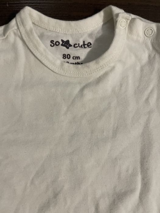 Set fetite body si pantaloni marime 80/86