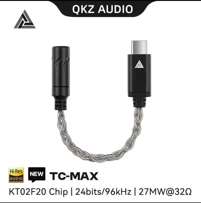 Dac/Apm Qkz tc-max adaptor audio 24bit