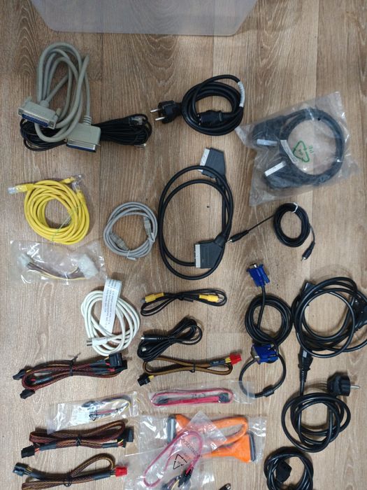 Lot cabluri pc audio video