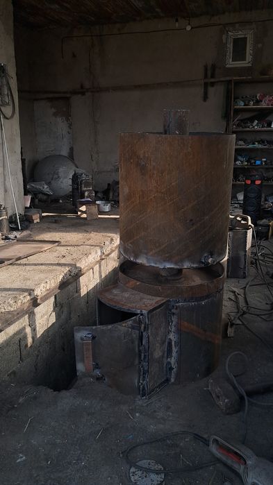 Печ для баня  и для отопления