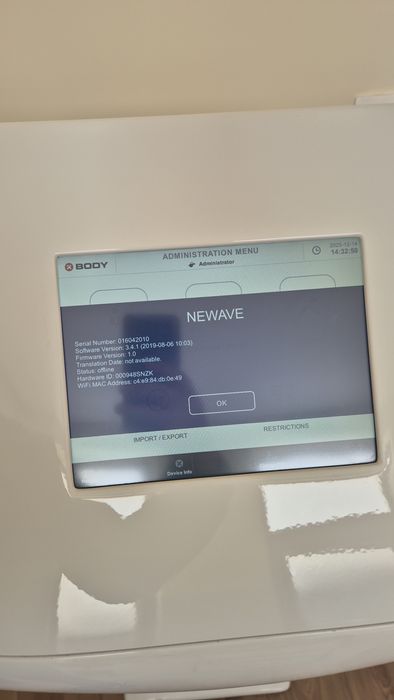 XBODY NewWave EMS система