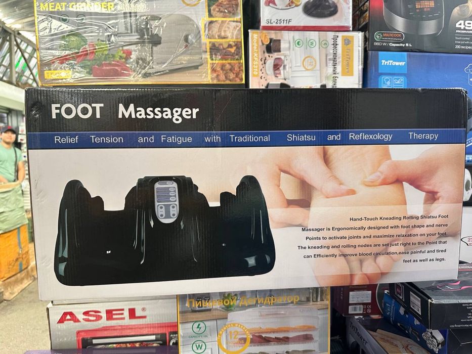 Массажор для ногь, Массажор для спины,