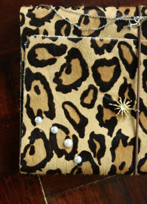 Animal Print Geniune Leather Journal