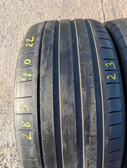 SET 4 Anvelope Vara 285/40 R22 + 325/35 R22 YOKOHAMA Advan Sport V107 MO1 - ZR (Mercedes GLE Original)
