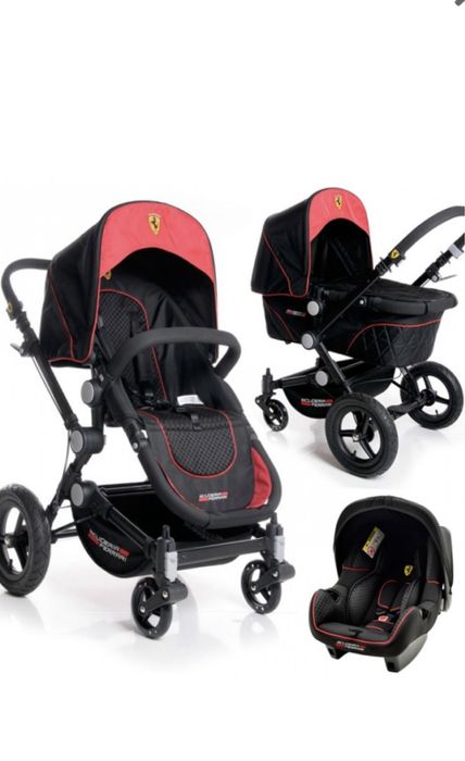 Carucior 3 in 1 Trio Ferrari Beebop, utilizat, in stare foarte buna