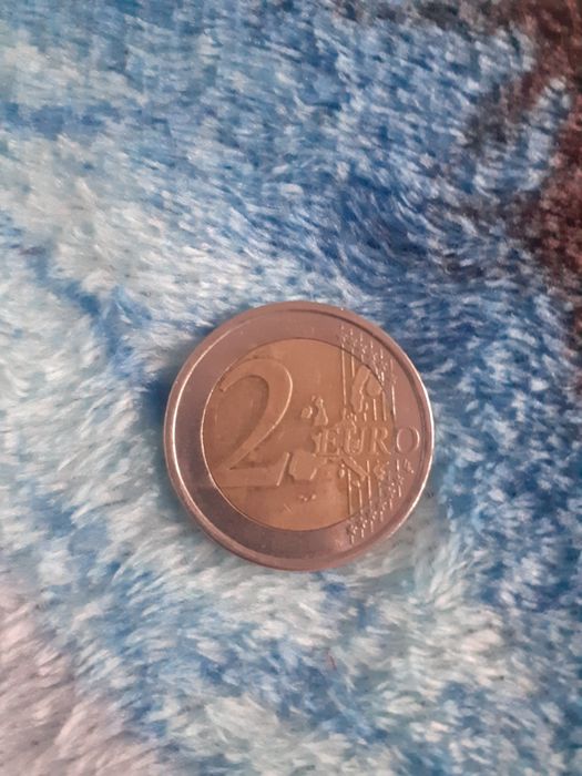 Monedă 2 Euro Anul 2001 Rară