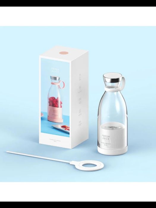 Портативный электрический блендер Fresh Juice 350ML 2В1