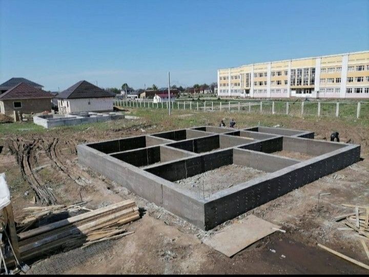 Заливаем фундамент бетон всех марок город и область заливка фундамент