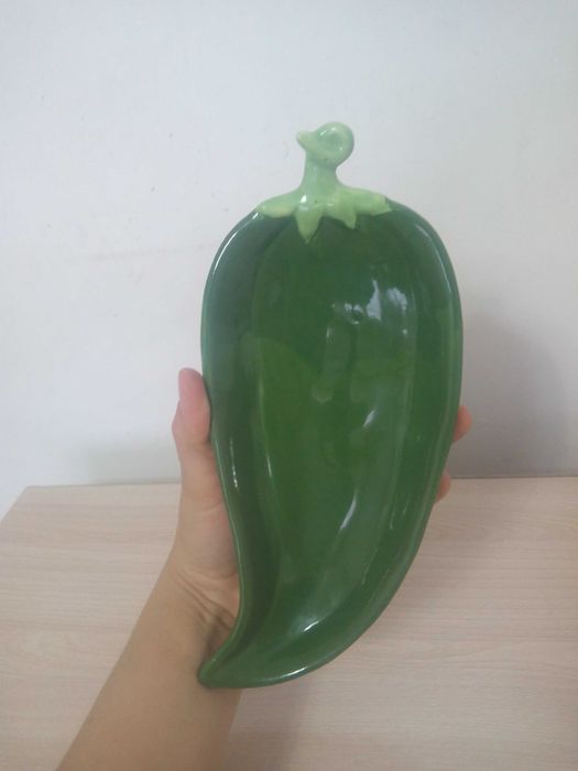 Блюдо керамическое "Перец" см.фото