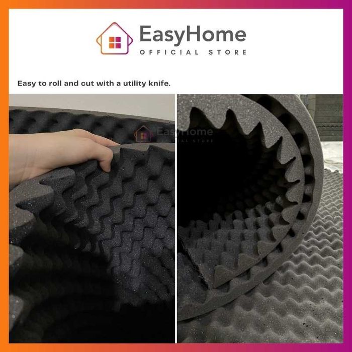 Burete izolator fonic adezivat ideal pentru izolatie acustica pereti