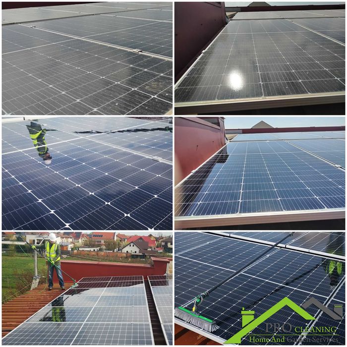 Curatare Spalare Panouri Fotovoltaice, Panouri Solare - Firma
