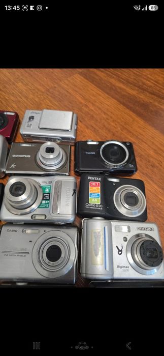 Lot cameră foto Canon, Samsung, Nikon,Olympus