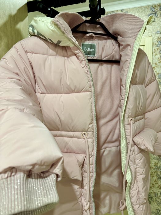 Пуховик для девочки Gulliver