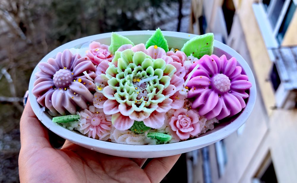 Сладки Чаши от соев восък