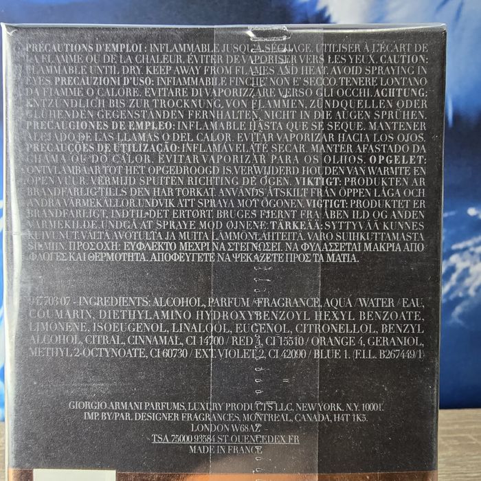 Parfum Emporio Armani Stronger with you Intensely edp 100mp