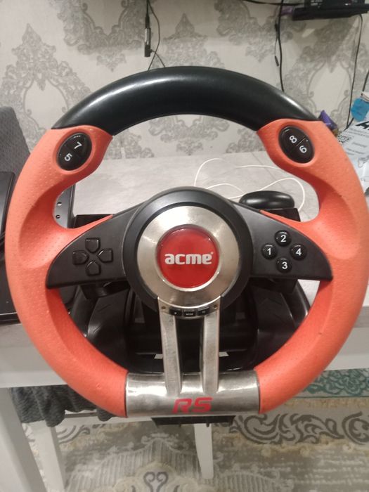 Руль с педалями для компа