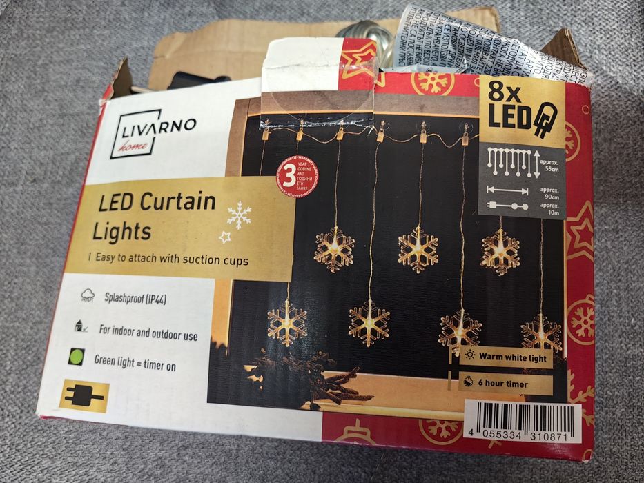 Set decorațiuni, globuri instalație interior!/exterior, beteala...