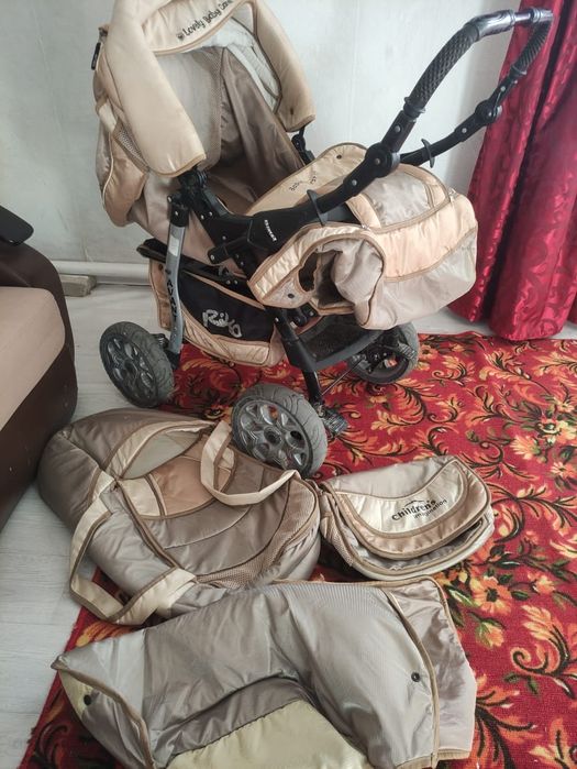 Детская коляска зима лето