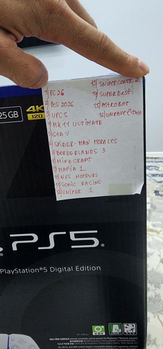Sony PS5 825 gb 630$