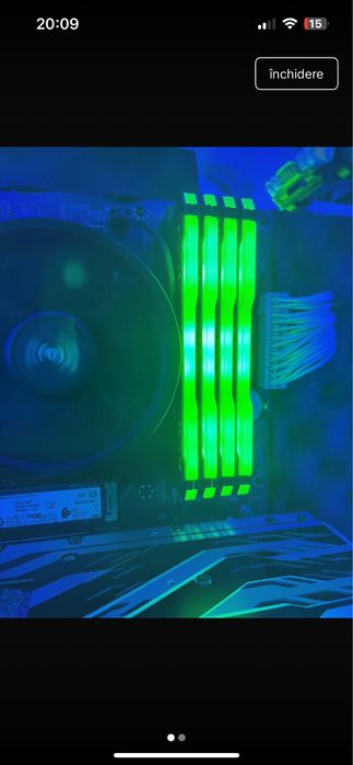 Memorie ram 16gb corsair pro 2 placute