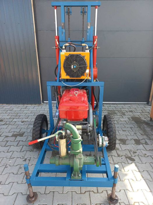 Masina foraj DIESEL 32Cp 100m Prajina 5 sape sol/piatra NOUA 7400 EURO