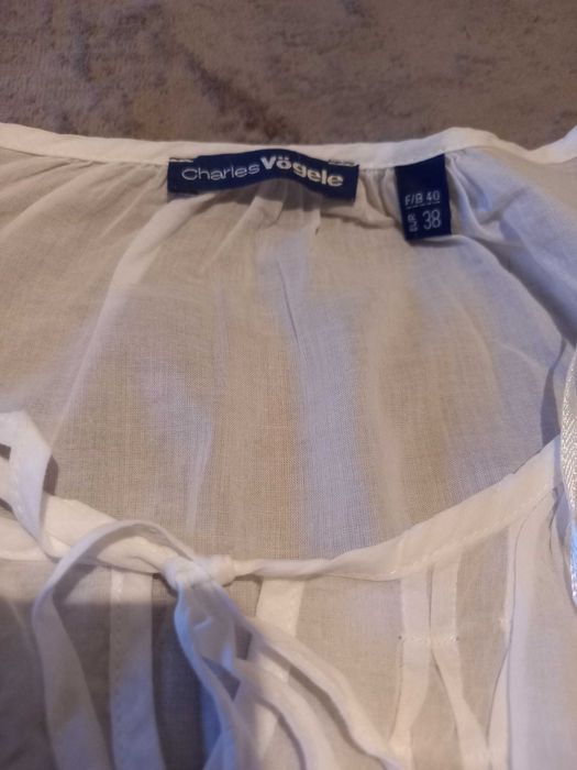 Bluză albă Charles VOGELE, mărimea 38