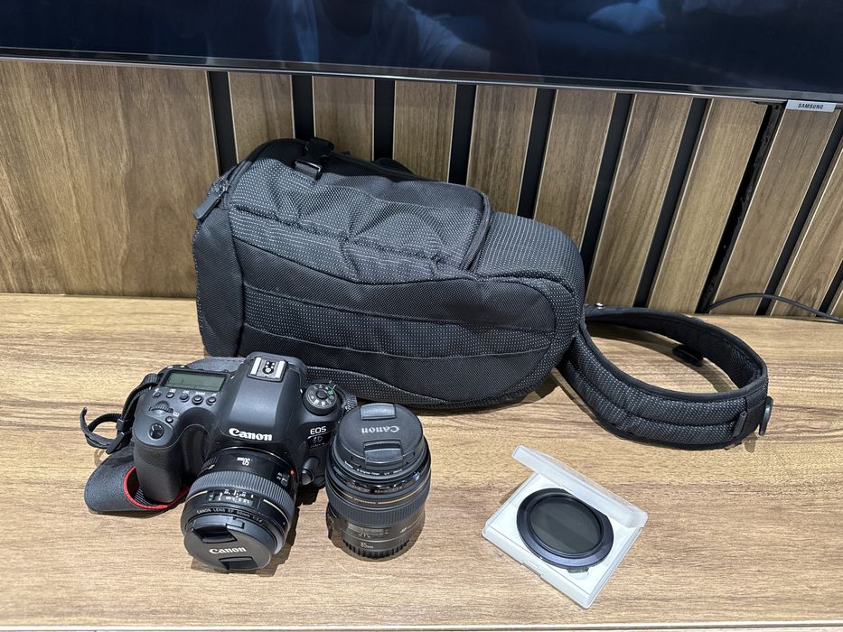 Canon 6D mark2 + 2 обьектива