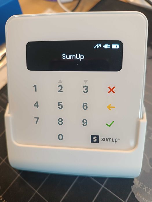 Sistem POS, SumUp Air Terminal Solo Lite și stație de încărcare