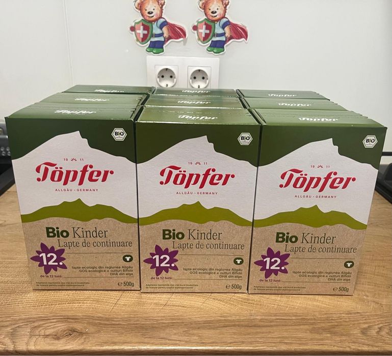 Lapte praf Topfer Bio Kinder 12 luni