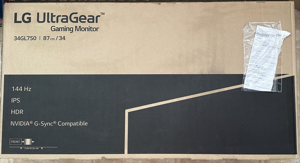 Гейминг монитор LG 34GL750-B