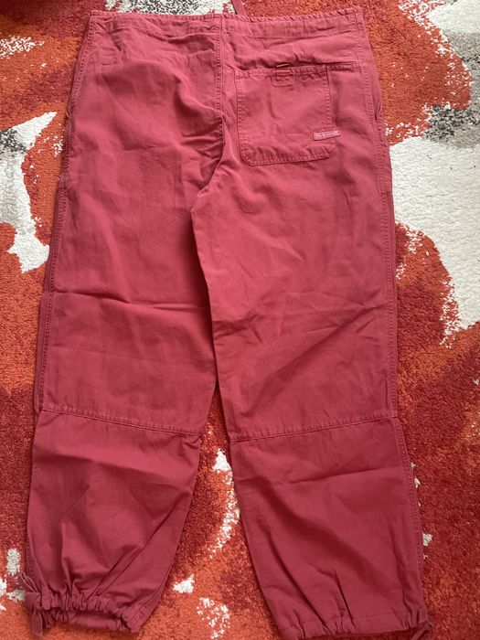 Pantaloni cargo rosii Sergio Tacchini