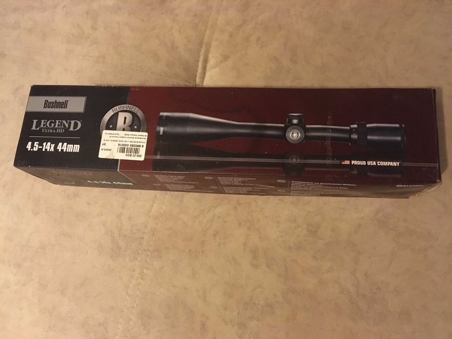 Продавам оптика Bushnell Legend Ultra - HD 4.5 - 14 х 44mm