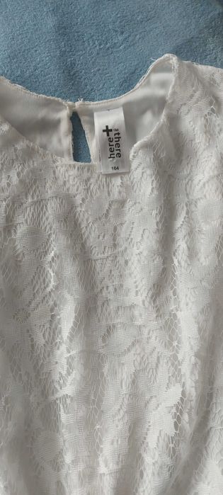 Rochie alba eleganta fetite masura 164