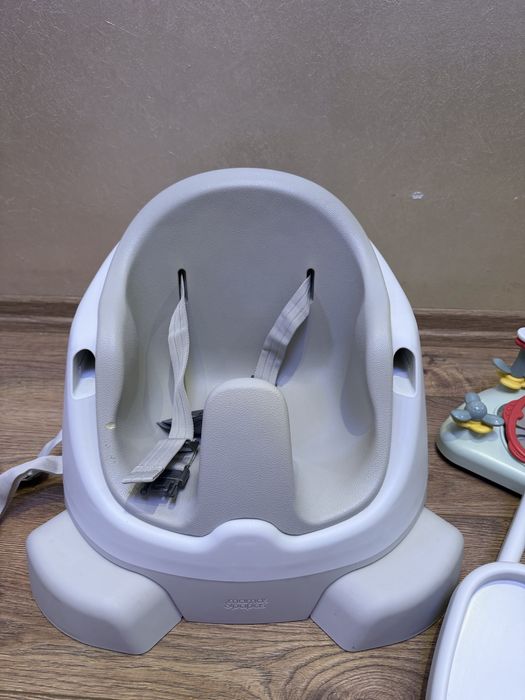 Mamas & Papas Столче за хранене Baby Bug - Pebble Grey