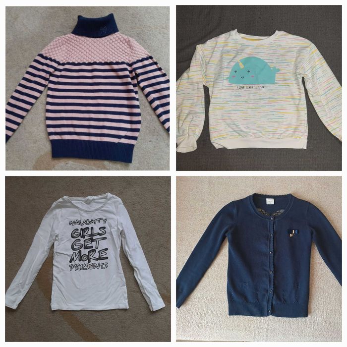 Кофточки , футболки на девочку