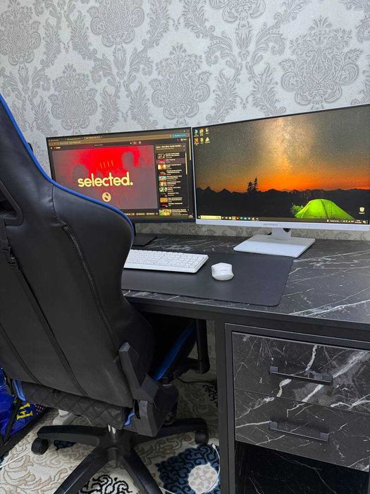 Арзон нархга сотилади срочно!!! Моноблок+ MyPro+ Монитор+ стул Cougar