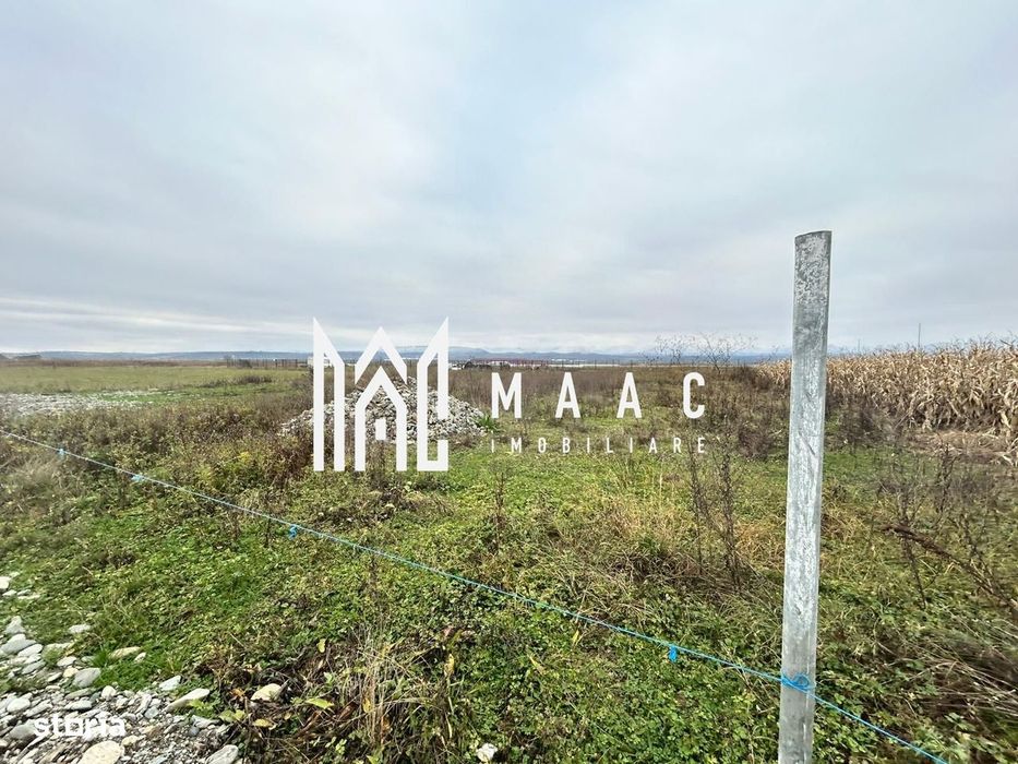 Teren intravilan | 860 mp | Deschidere 16 m | Priveliște montană | Bra