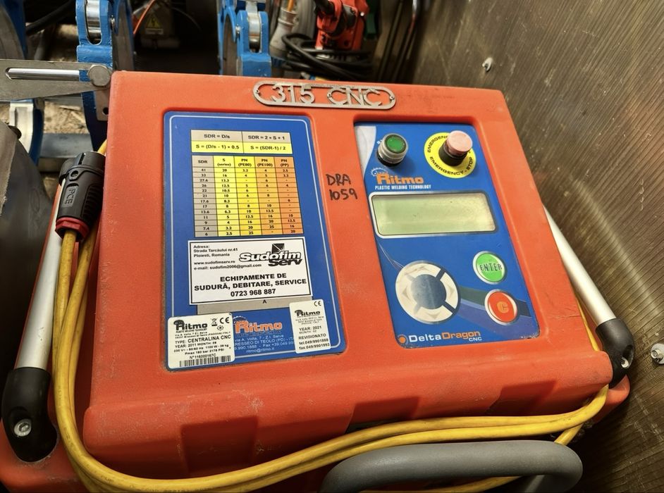 Revizii anuale aparate de sudura cap la cap si electrofuziune Ritmo